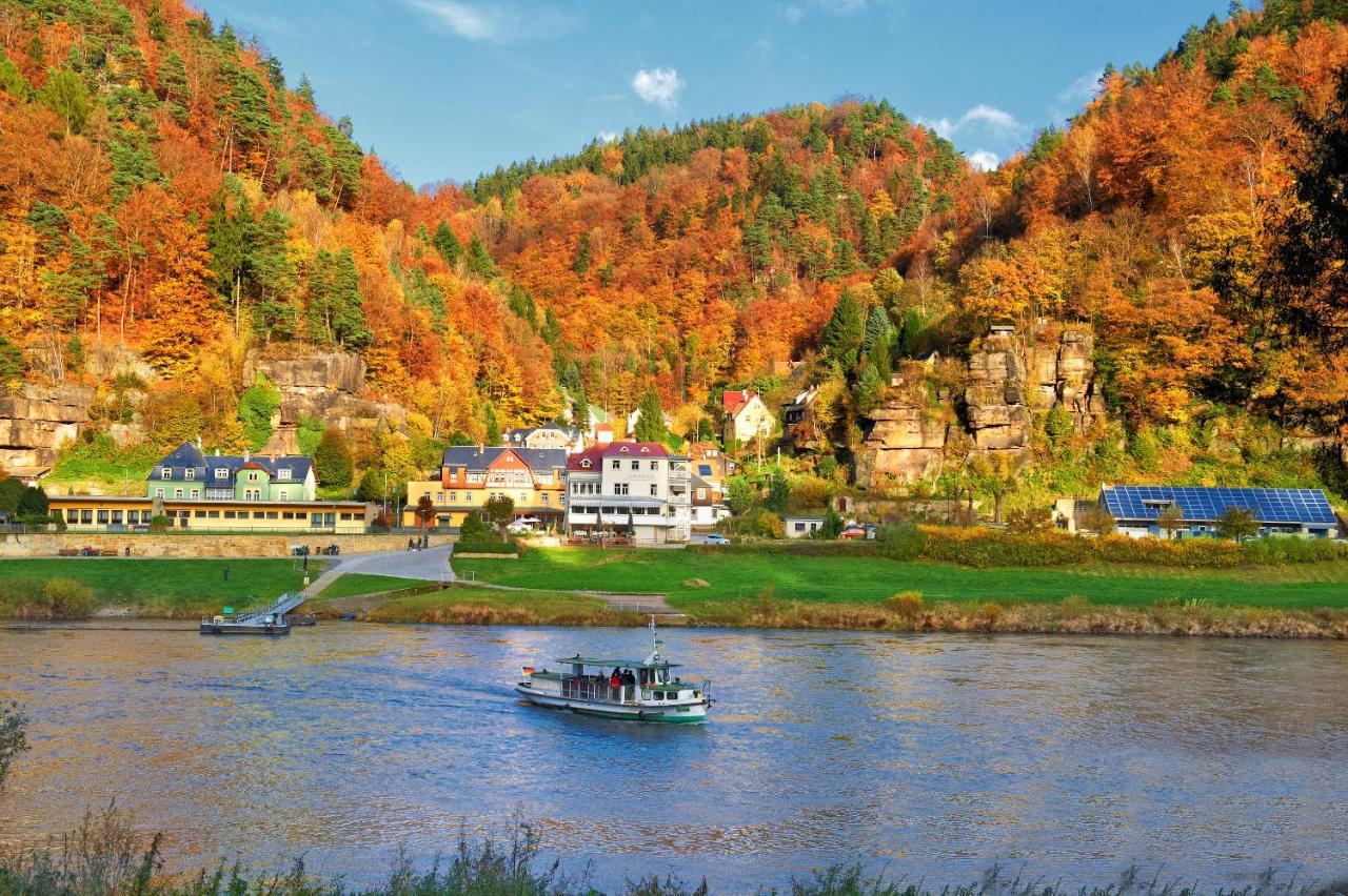 Bio- Und Nationalpark Refugium Schmilka 호텔 바트샨다우 외부 사진